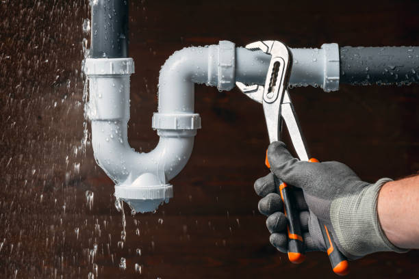 Professional Sewer Line Repair technician working in Cameron, NC